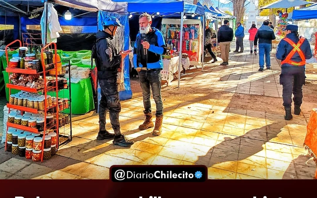 Robaron cuchillo y objetos personales de un stand artesanal en pleno centro de Chilecito, durante la madrugada de este jueves