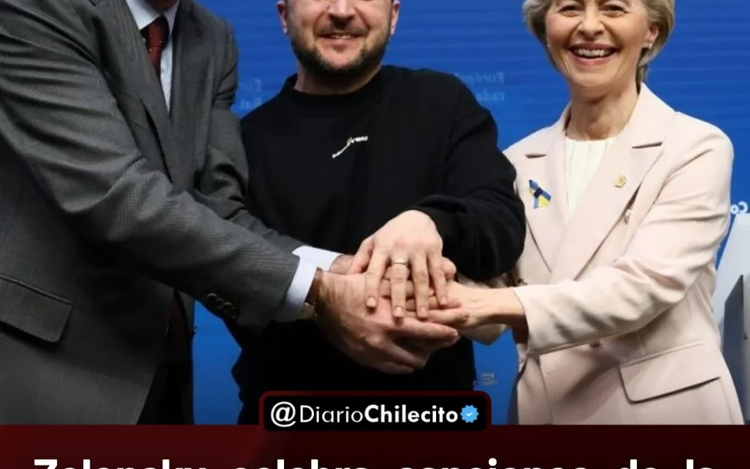 Zelensky celebra sanciones de la Unión Europea a Rusia
