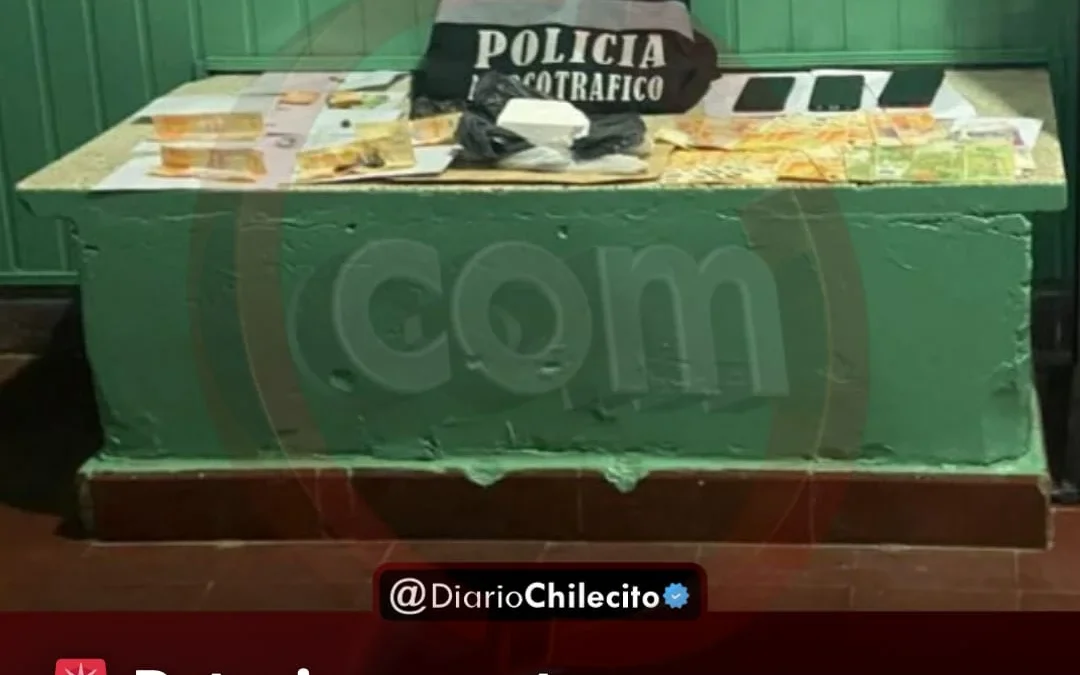 Detuvieron a tres personas en Aimogasta que trasladaban medio kilo de cocaína