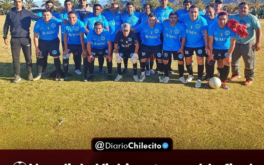 Napoli de Vichigasta ganó la final del Apertura Maxi Veteranos y se consagró campeón tras vencer 1 a 0 a San Nicolás