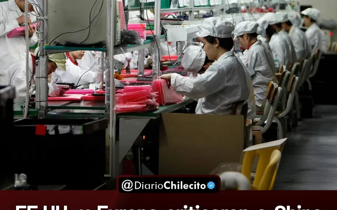 EE.UU. y Europa criticaron a China por producir demasiado y vender barato: «que controlen su industria para evitar daños globales»
