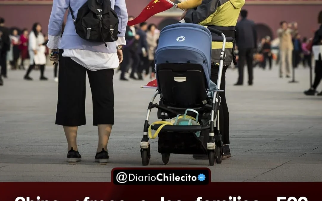China ofrece a familias, 500 dólares anuales por cada menor de tres años, para frenar la baja natalidad