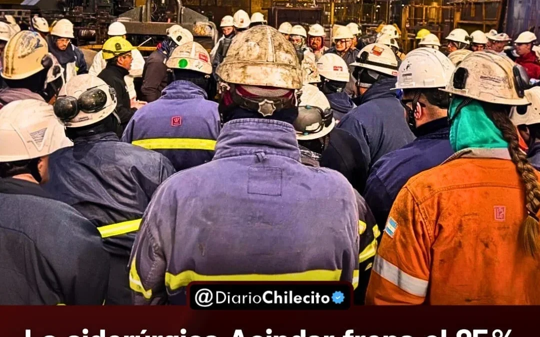La siderúrgica ACINDAR frena el 85% de su planta en Santa Fe y suspende a 600 trabajadores por la caída del consumo y el acero importado