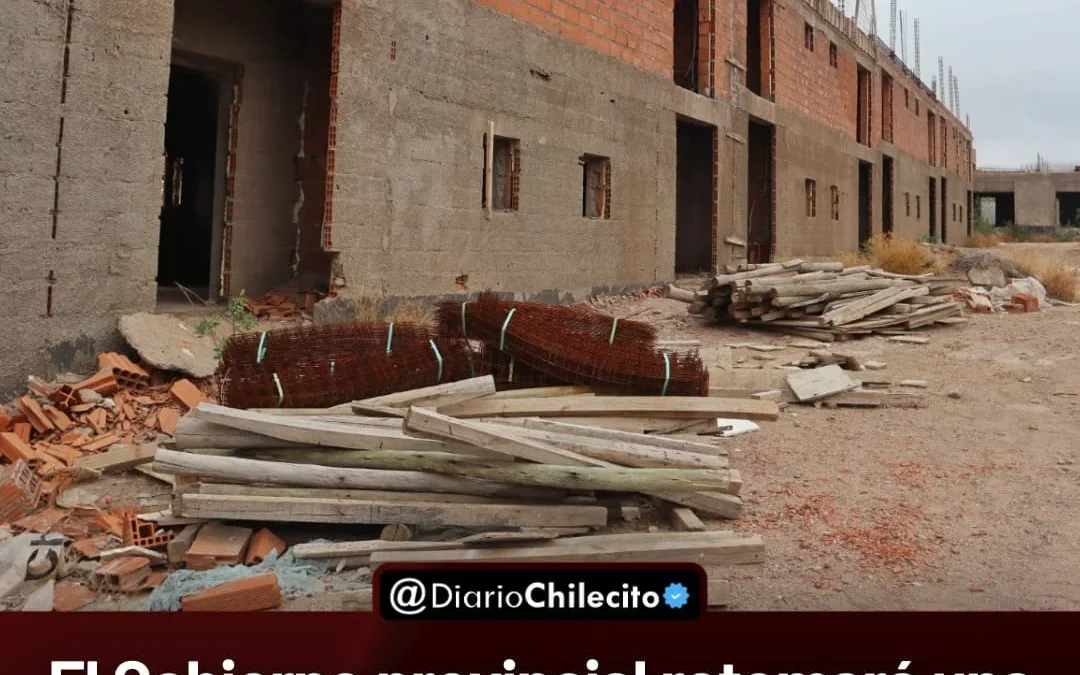 El Gobierno provincial retomará una obra de 300 viviendas en capital, tras más de un año abandonadas por Nación