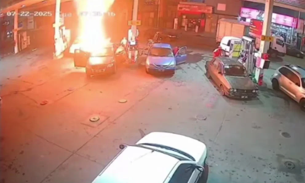 Entre Ríos: se confundieron de combustible en un auto, cuando limpiaban el tanque, se incendió