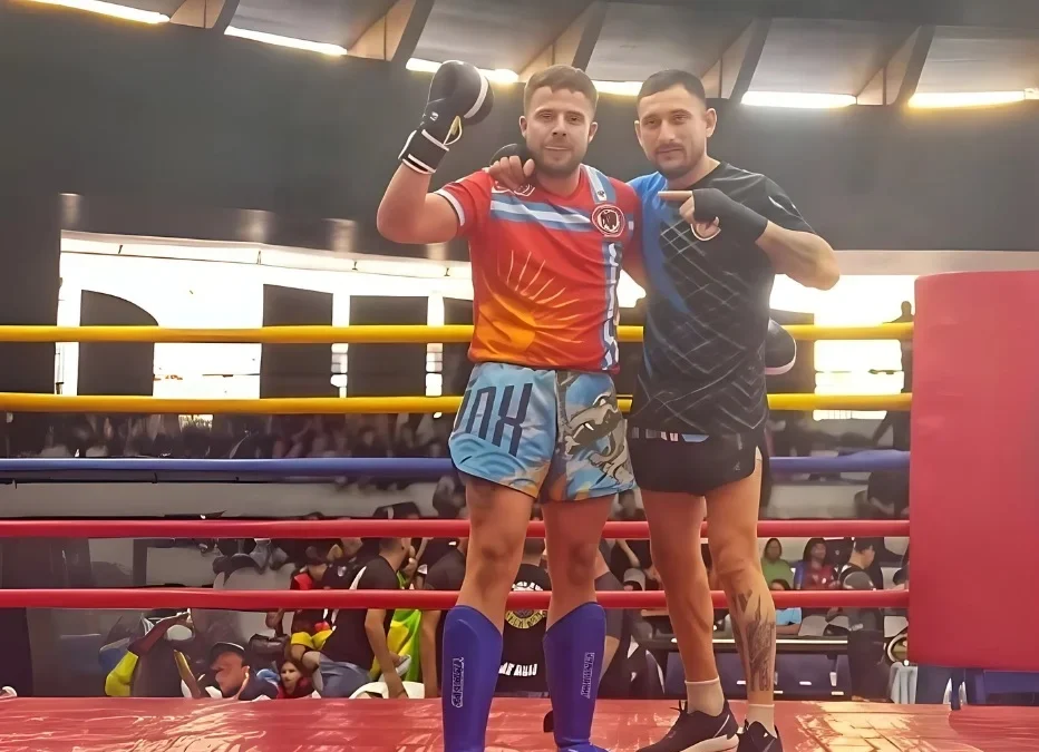 Juan Waidatt brilló en Brasil representando a Chilecito: ganó por fallo de los jueces en torneo de kick boxing
