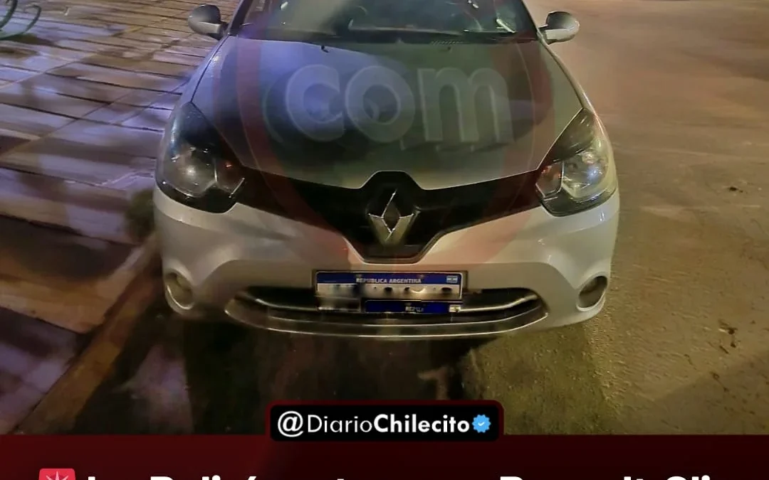 La Policía retuvo un Renault Clio en Nonogasta tras detectar alcoholemia positiva de 2,37 g/l en un hombre de 32 años