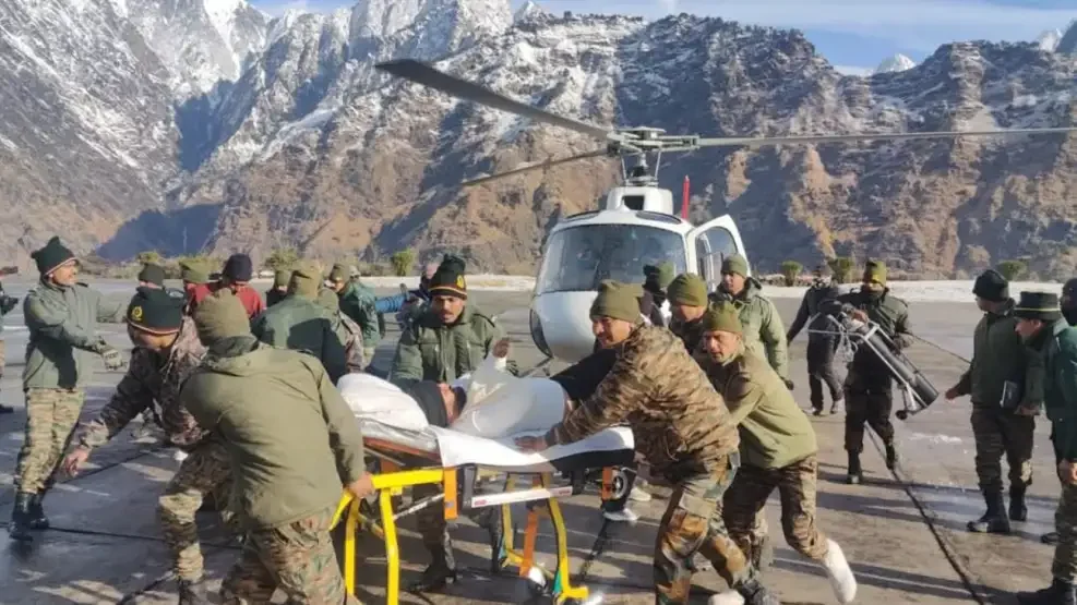 4 fallecidos y más de 50 desaparecidos víctimas de un alud que azotó una localidad de India