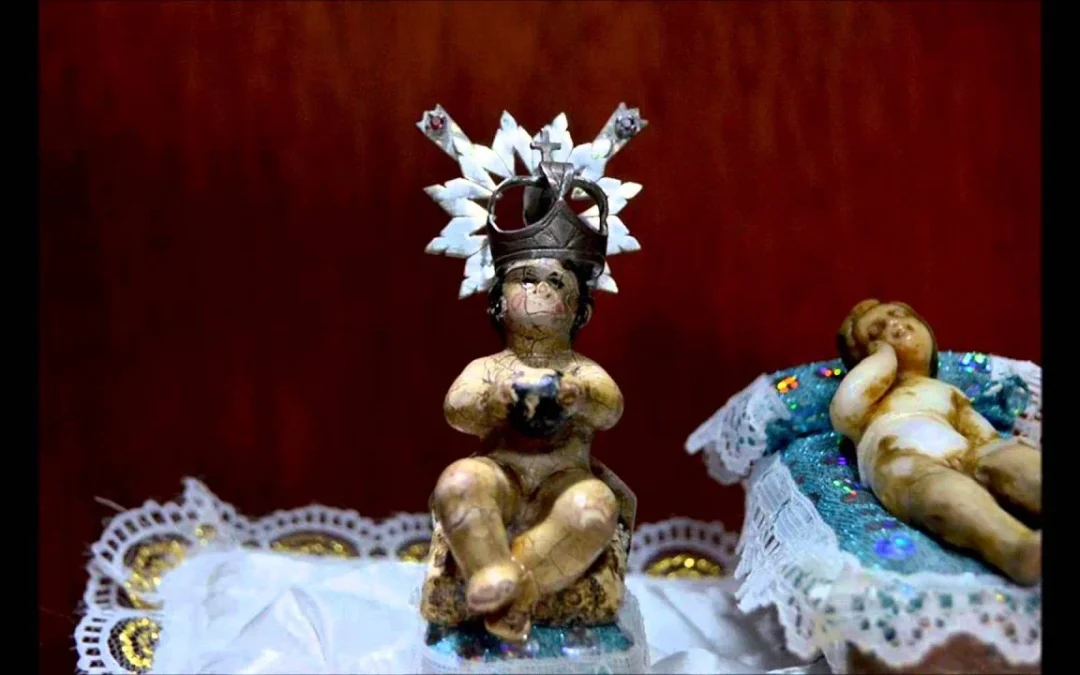 La imagen del Niño de Gualco peregrina por los distritos de Famatina, con celebración de misa en cada destino
