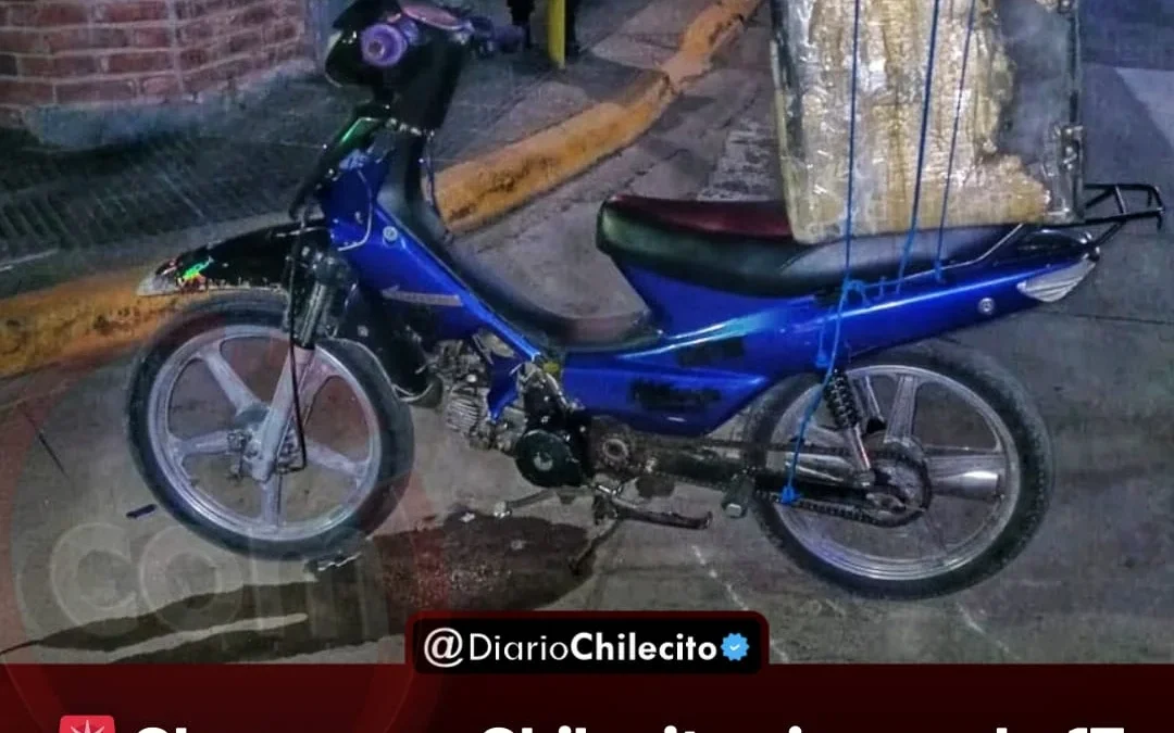 Choque en Chilecito: joven de 17 años terminó con fractura de fémur y buscan al conductor del auto que se fugó