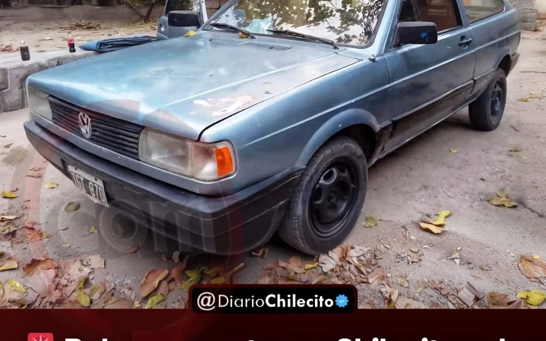 Roban un auto en Chilecito y la Policía lo encuentra a las tres horas abandonado en un descampado, y sin batería