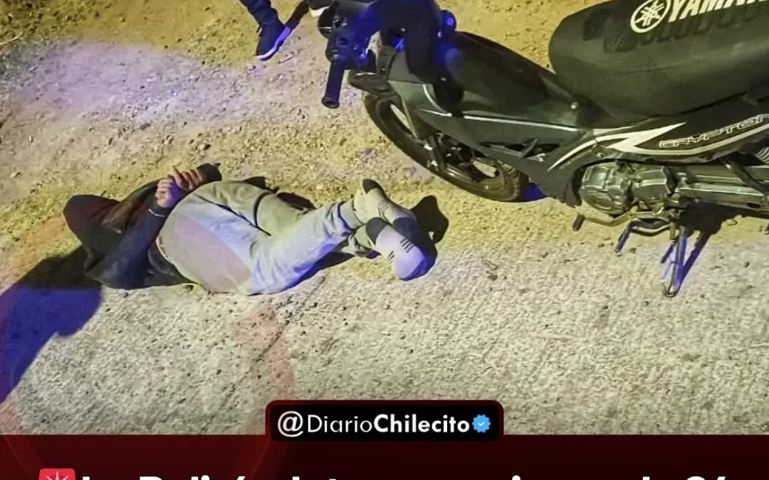 La Policía detuvo a un joven de 24 años por el robo de una moto durante disturbios ocurrido en la salida de un boliche en Chilecito