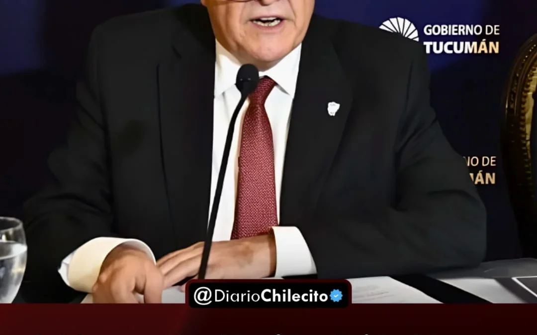 Jaldo cruzó a Nación «si hablan de superávit, ¿por qué siguen pidiendo créditos afuera?» Cuestionó el gobernador Tucumano