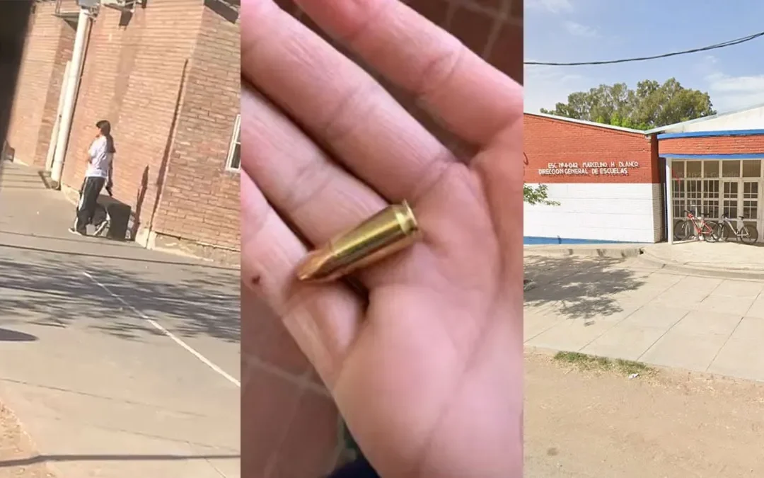 Una alumna de 14 años entró armada, disparó tres veces al aire y se atrincheró hoy en una escuela de La Paz, Mendoza
