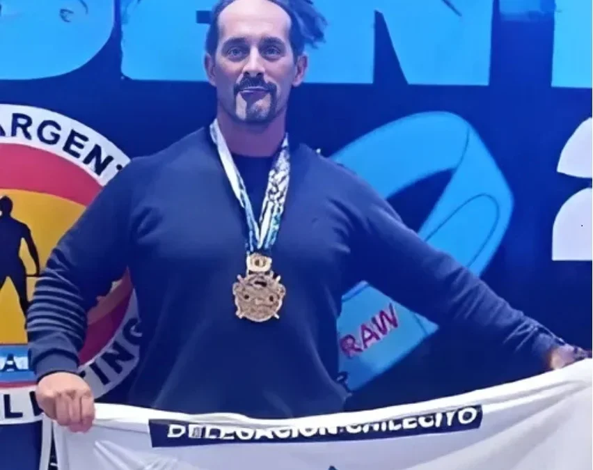 Deportista chileciteño clasificó al mundial de power lifting que será en noviembre, tras ganar campeonato en Córdoba