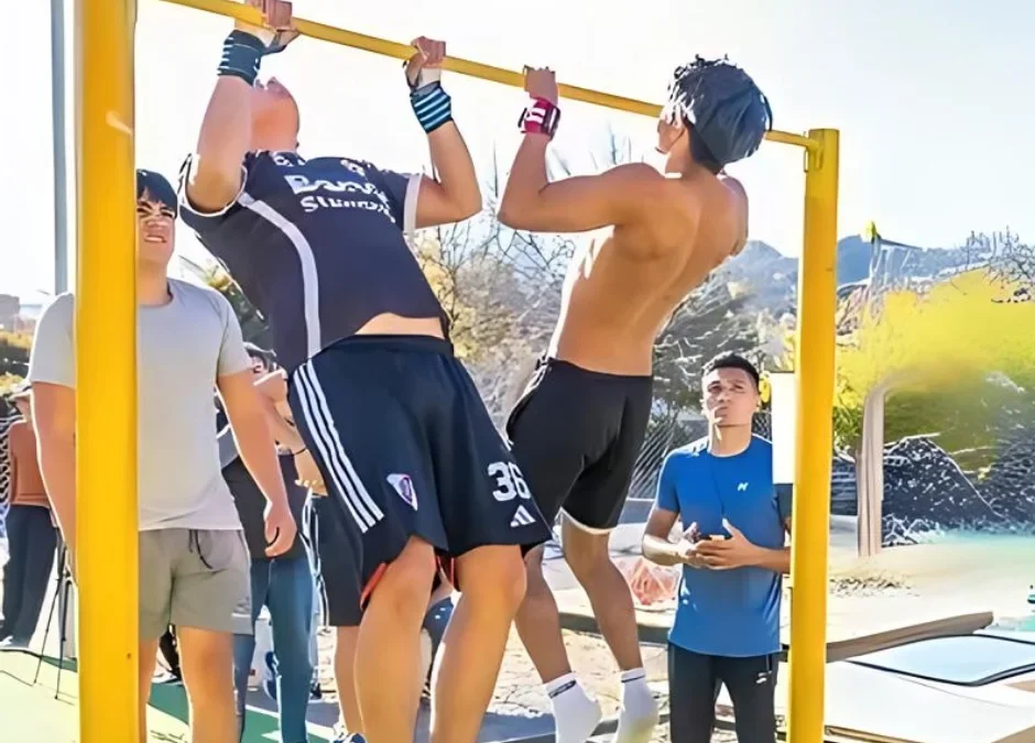 Munay y el Municipio lanzaron un espacio de calistenia y acompañamiento, abierto a toda la comunidad