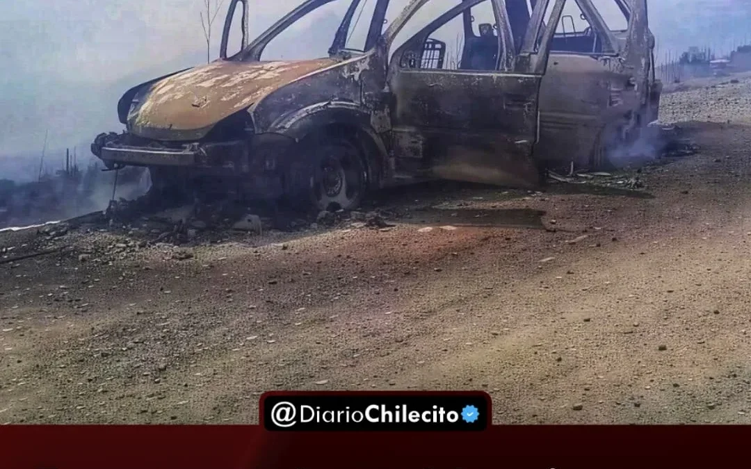 Encontraron el auto del remisero que ayudo al doble femicida a huir: estaba quemado en Córdoba y sin rastros del chofer