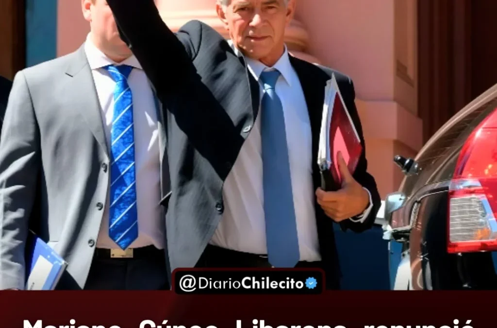 Mariano Cúneo Libarona renunció como ministro de Justicia tras las elecciones y deja su cargo el lunes 27 de 0ctubre