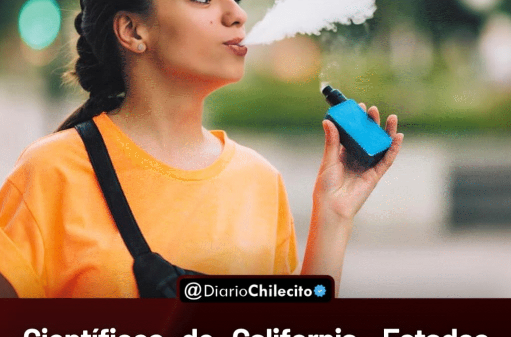 Científicos de California, Estados unidos, encontraron que vapear genera químicos que daña los pulmones más de lo que se creía
