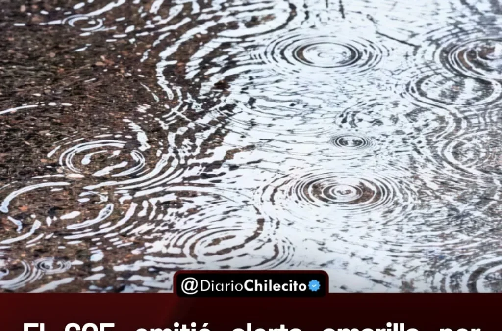 El COE emitió alerta amarilla por lluvias tormentas y viento en casi toda la provincia desde este viernes