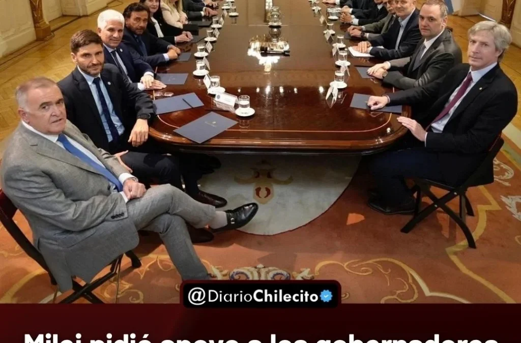 Milei pidió apoyo a los gobernadores para que el nuevo Congreso apruebe cambios laborales, impositivos y penales sin demoras