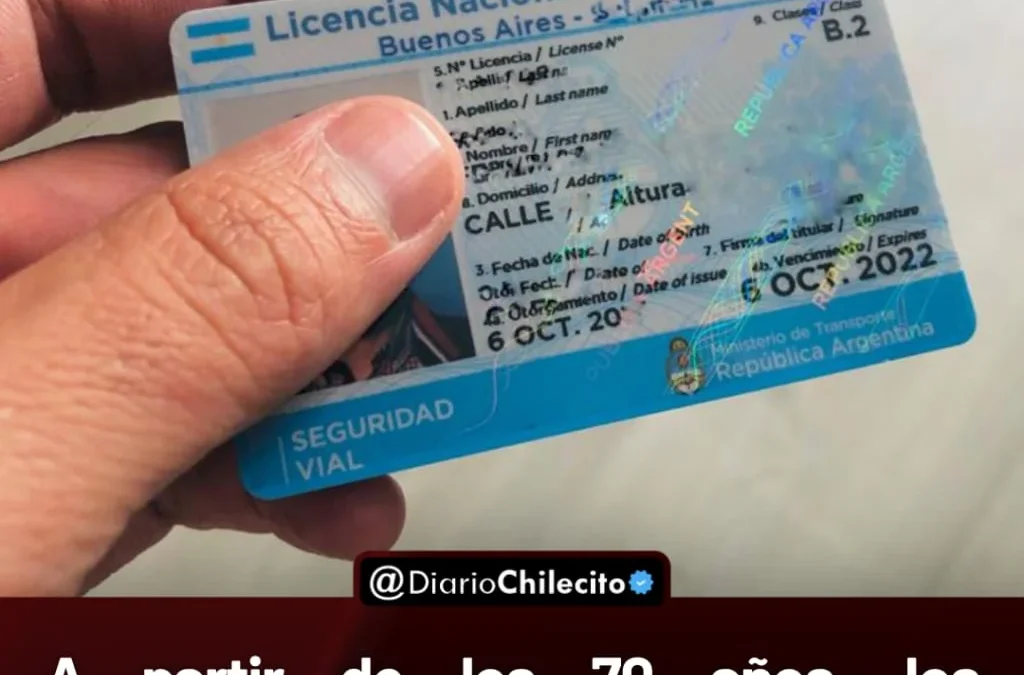 A partir de los 70 años, los conductores deberán renovar el carnet cada año, y aprobar nuevos exámenes médicos