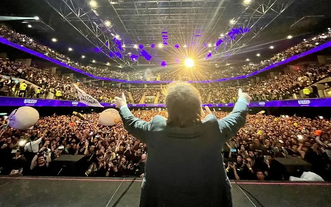 “Prepárense para un show de la putísima madre”, dijo Milei