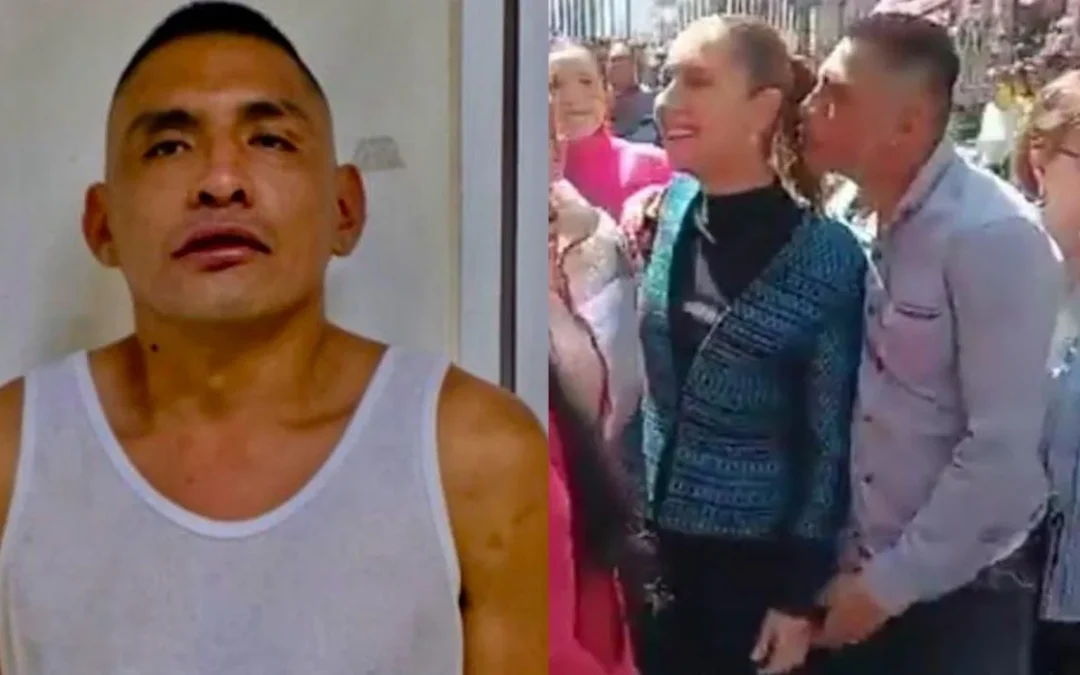 México: Detuvieron a un sujeto acusado de acosar en público a la presidente Claudia Sheinbaum