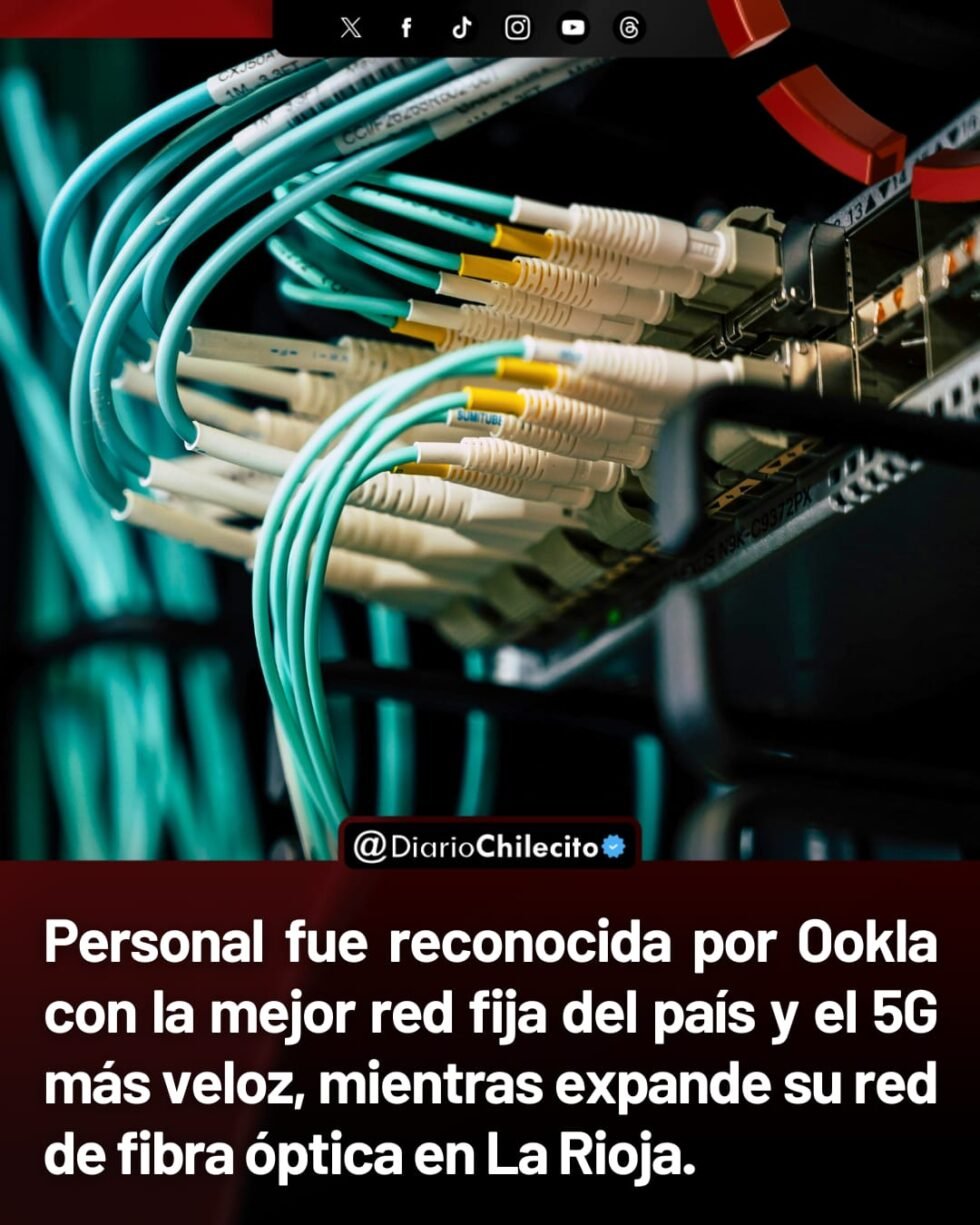 Personal fue reconocido por Ookla como la mejor red fija del país y el ...