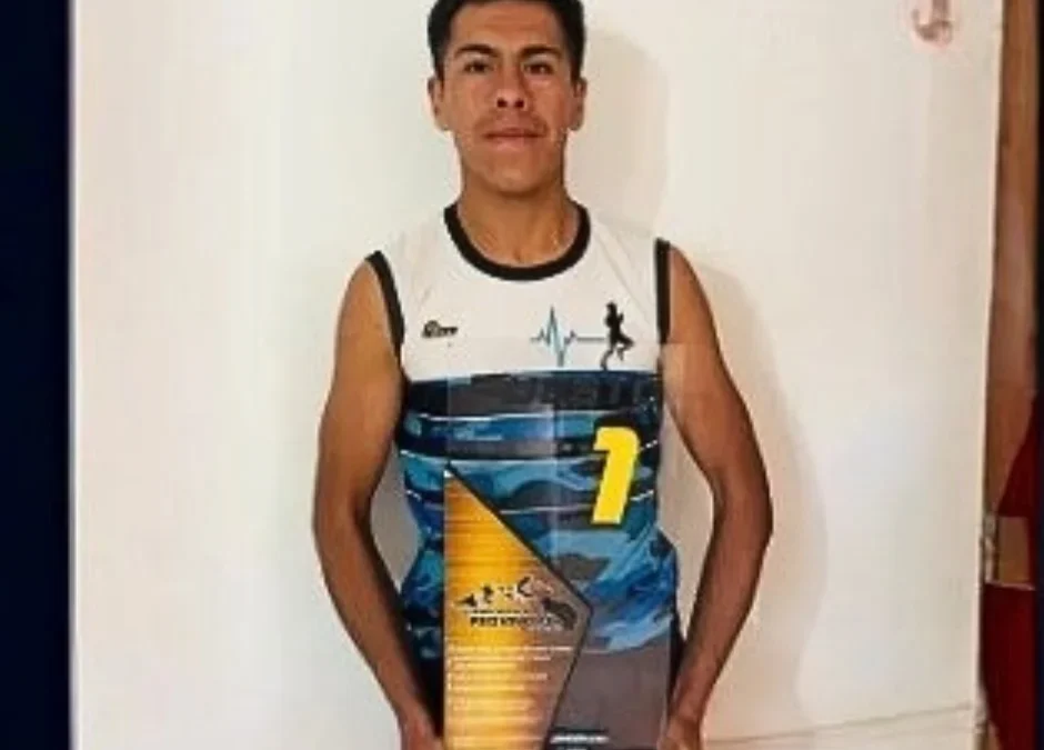 Deportista nonogasteño se consagró campeón del Trail Provincial, logrando seis de ocho generales