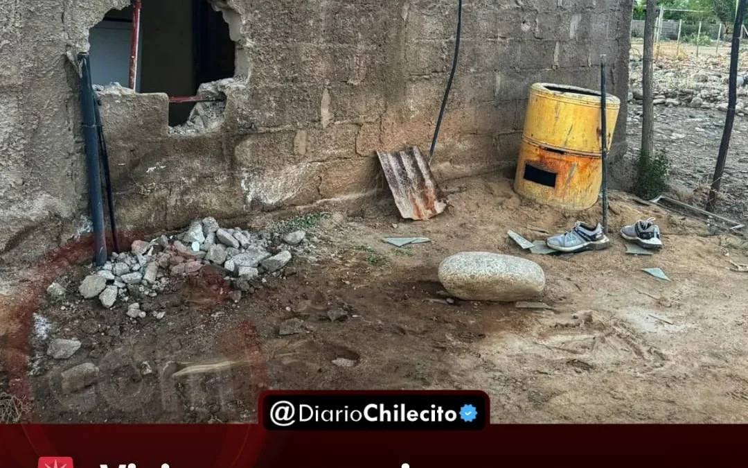 Viajaron a revisar su casa y encontraron un boquete en la pared y todos sus muebles y electrodomésticos robados