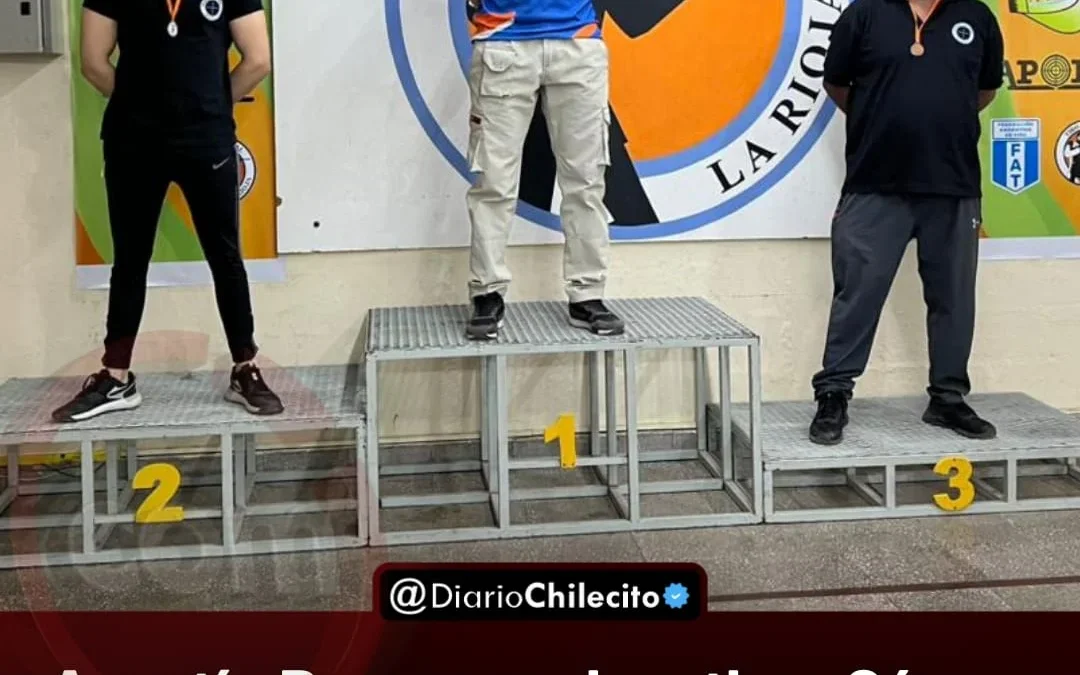 Agustín Barraco y Jonathan Gómez llevaron el nombre de Chilecito al podio en el torneo del rifle del Tiro Federal de La Rioja