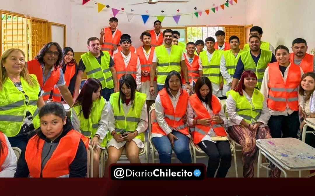 Lo que se puede evitar: siembran conciencia y hacen un llamado a cuidar la vida desde una escuela de Anguinán