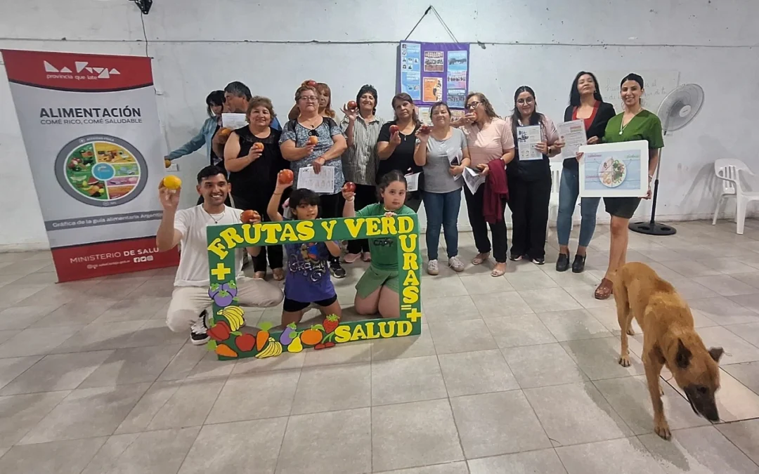 Profesionales de la salud brindaron una charla taller sobre diabetes, a vecinos de los Altos de Chilecito