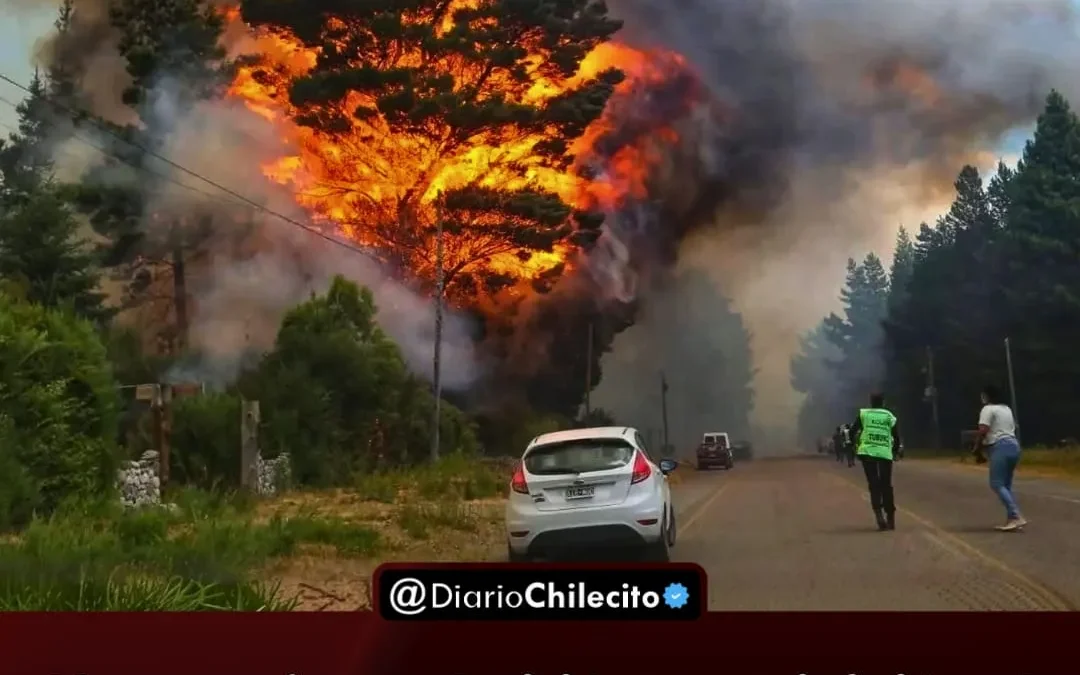Una mujer admitió que inició el incendio en Epuyén, por una distracción. Hay más de 100 hectáreas de bosque arrasadas