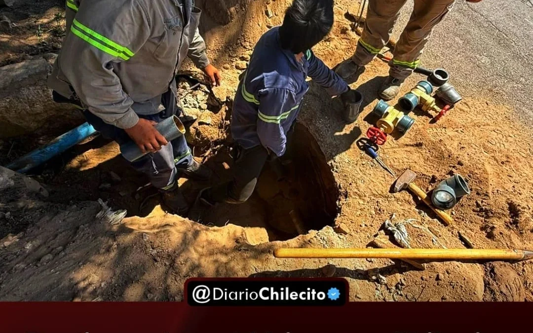 Realizan obras hídricas en Chilecito para estabilizar el sistema de agua y asegurar el suministro durante la temporada de calor