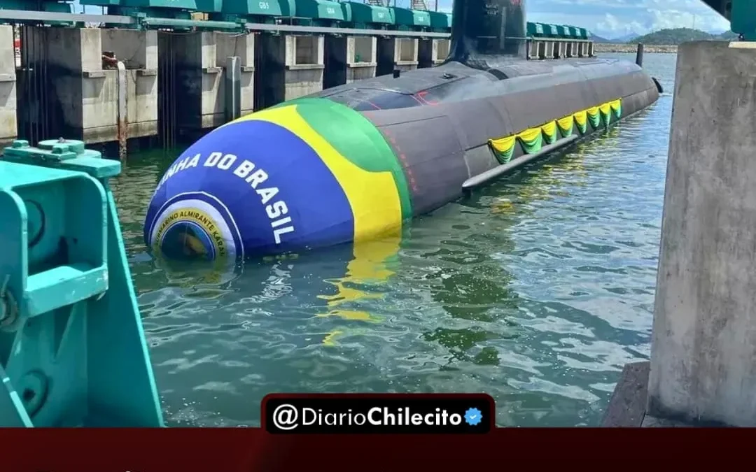 Brasil presentó su cuarto submarino construido y acelera el plan para la fabricación de un modelo nuclear