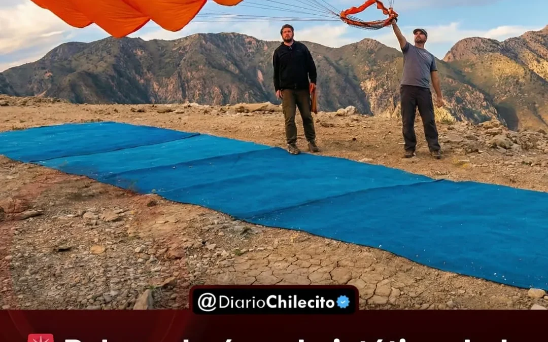 Roban el cesped sintetico de la pista de parapente en Famatina: se llevaron 60 metros cuadrados que fueron donados hace poco