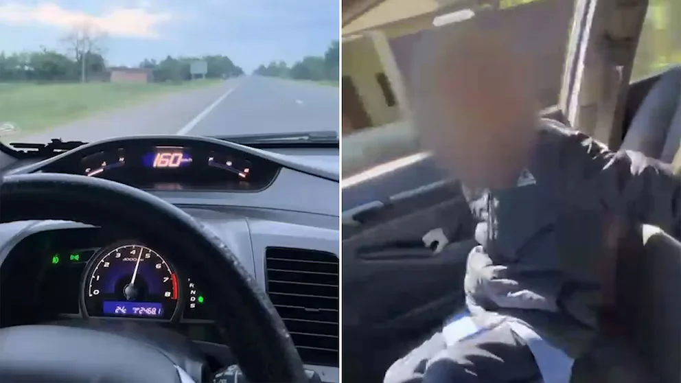 Tucumán: Suspendieron licencia a conductor por circular a más de 170/KPH y llevar a su hijo menor de edad sin cinturón de seguridad