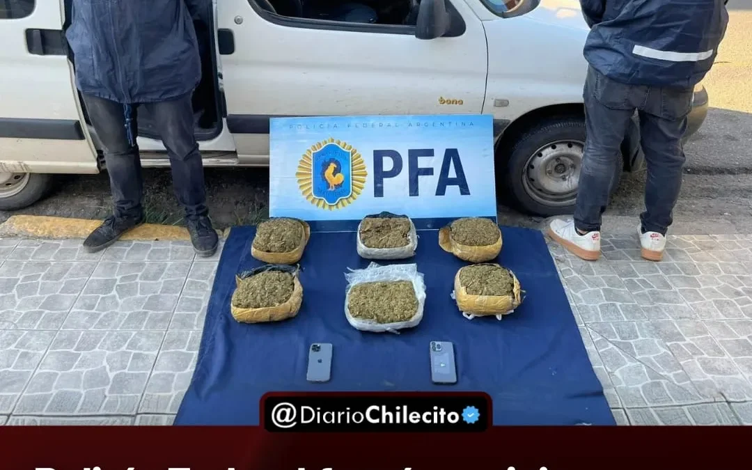 Policía Federal frenó un viaje narco y secuestró cargamento de marihuana que venía del norte hacia Aimogasta y la Capital