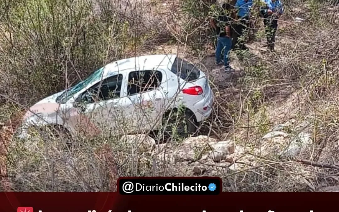 la Policía busca a los dueños de un vehículo que cayó por la cuesta y fue abandonado sin llaves ni papeles tras el impacto