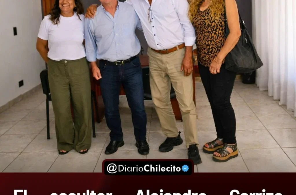 El escultor Alejandro Carrizo proyecta una figura de Santa Rita de 13 metros y obras del Camino del Inca en Chilecito.