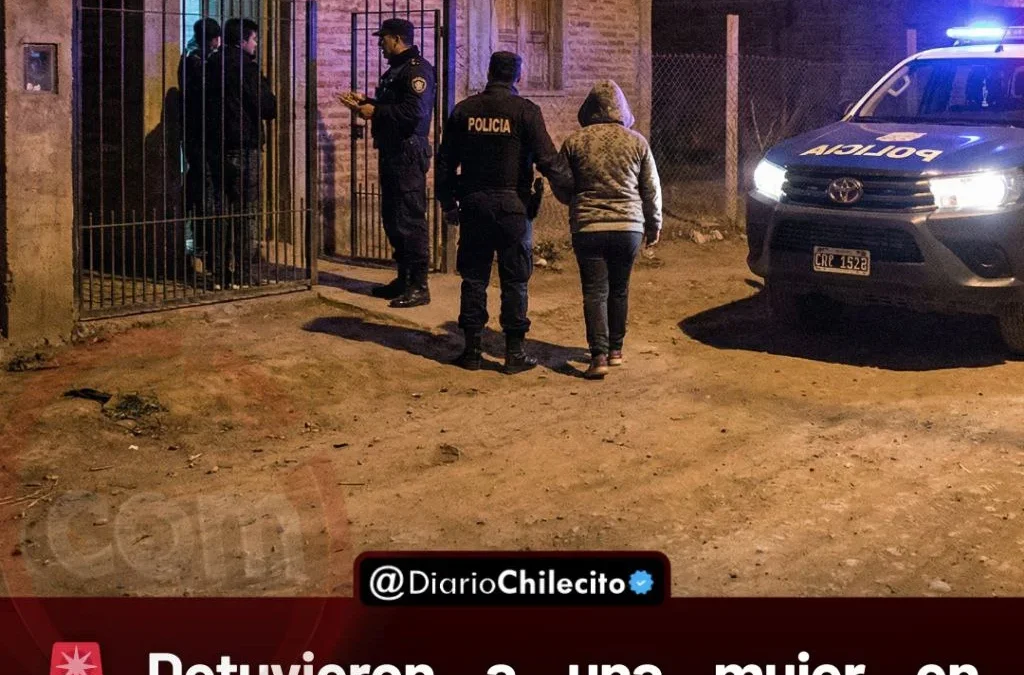 Detuvieron a una mujer en Nonogasta tras un operativo nocturno en su vivienda por una causa de robo y encubrimiento.