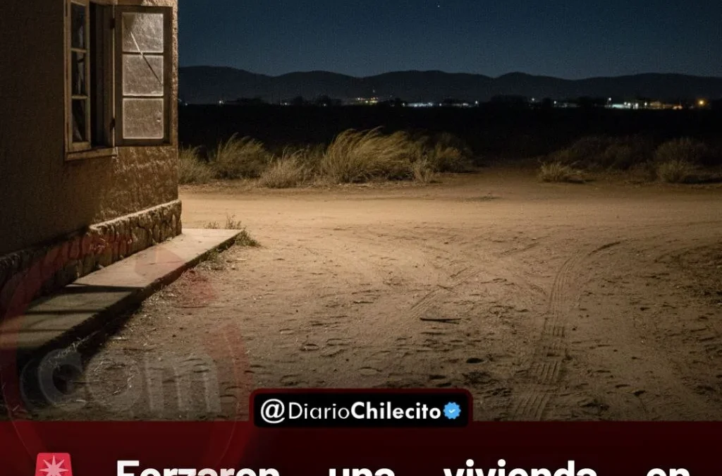 Forzaron una vivienda en Vichigasta, escaparon por un descampado y un testigo señaló al presunto autor del hecho.