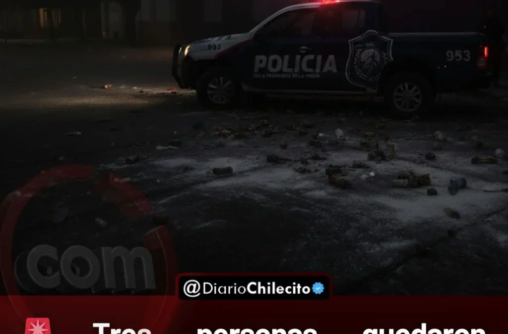 Tres personas quedaron detenidas por ocasionar disturbios en el Colegio Médico de Chilecito durante el evento Pre-Chaya.