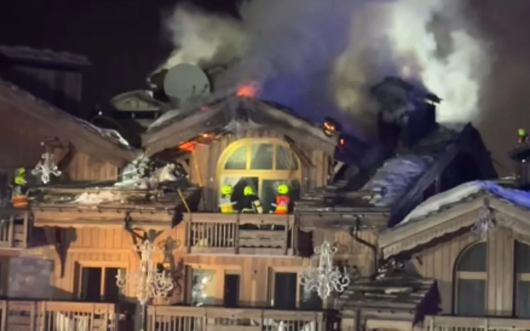 Incendio en los Alpes franceses: más de 250 evacuados de hoteles exclusivos en Courchevel sin reporte de heridos