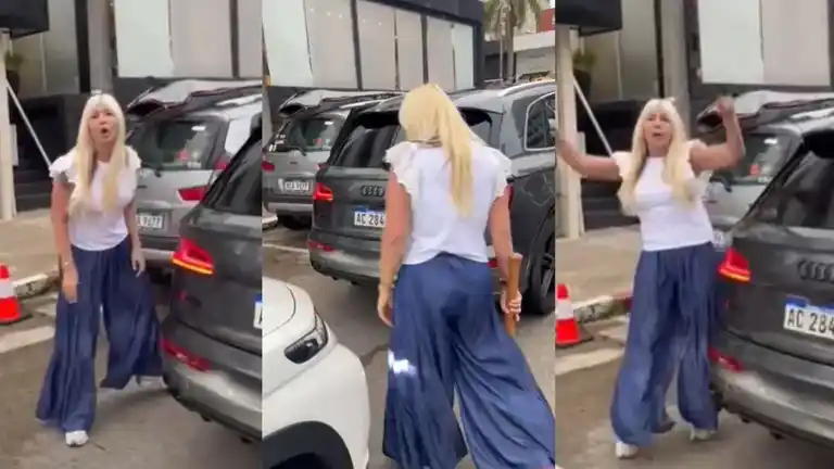 Turista argentina protagonizó una violenta discusión de tránsito en Uruguay. La mujer acumula una deuda de más de 10 millones de pesos en multas de tránsito