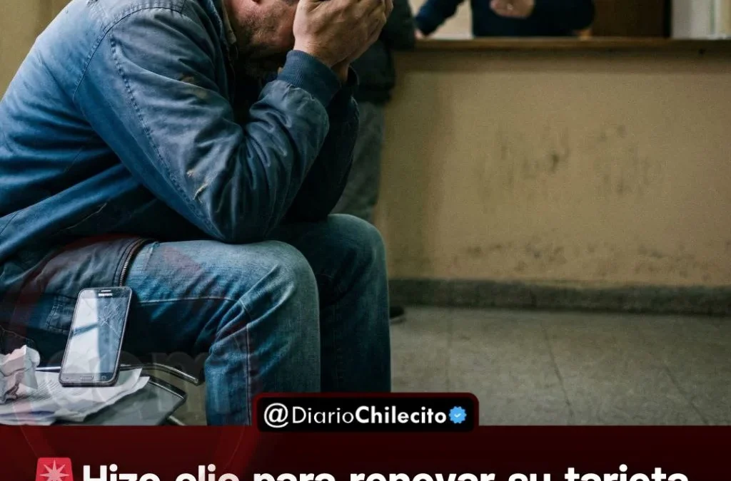 Hizo clic para renovar su tarjeta, simularon ser empleados de la empresa y le vaciaron la cuenta. Le robaron 800 mil pesos.