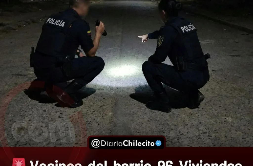 Vecinos del barrio 96 Viviendas alertaron sobre un ataque armado: dos hombres dispararon desde una moto y huyeron del lugar.