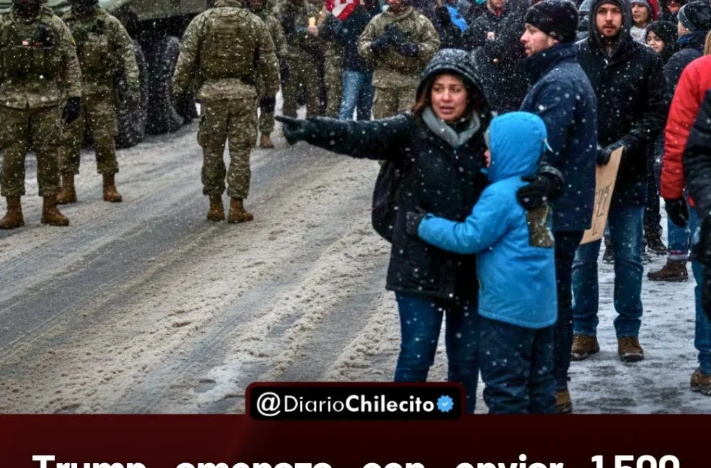 Trump amenaza con enviar 1.500 militares en Minnesota ante rechazo local al abuso de poder y los crímenes del Estado sobre manifestantes.